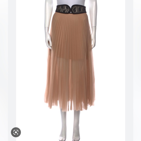 Pleated Midi Skirt - Picture 5 of 14